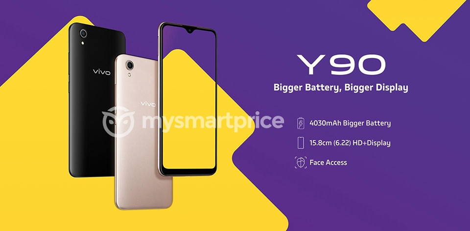 Vivo Y90 lộ ảnh kèm cấu hình (ảnh 1) Vivo Y90 lộ ảnh kèm cấu hình (ảnh 1)