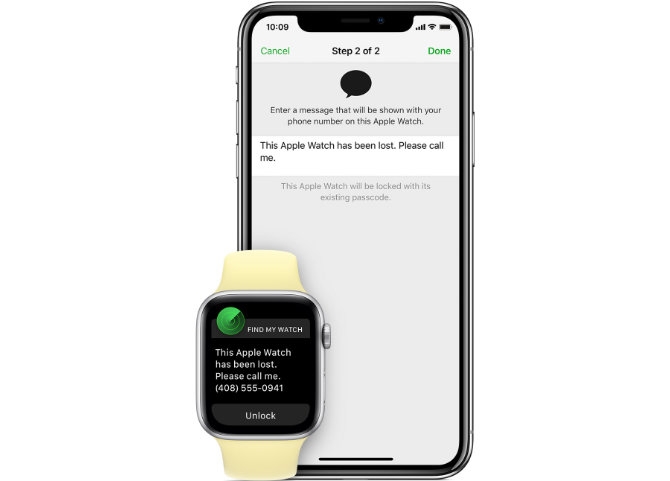 bảo mật trên Apple Watch