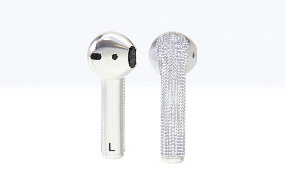 AirPods đính kim cương (ảnh 3)