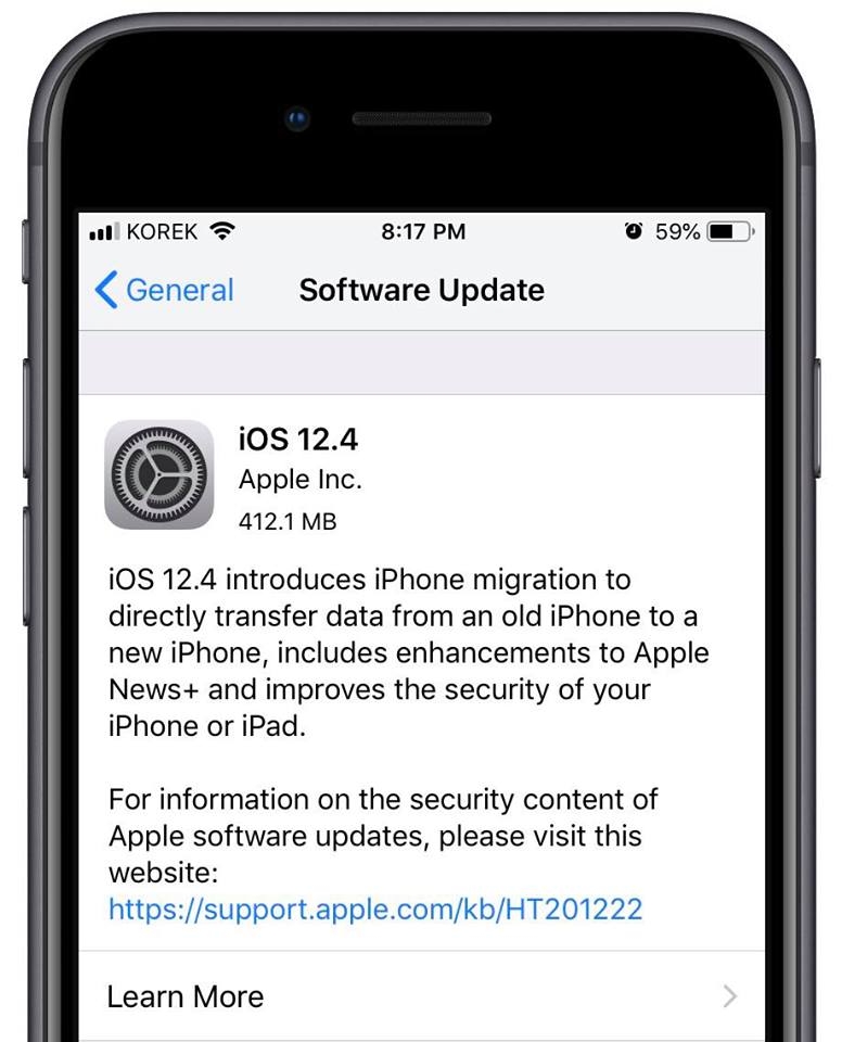 iOS 12.4