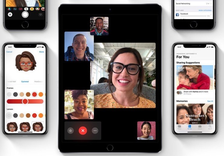 Cài đặt nhóm Facetime