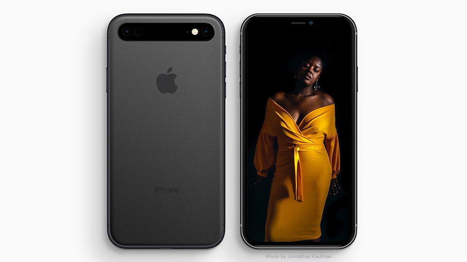Ngắm concept iPhone 2019 đẹp hiện đại với cụm camera ngang 2