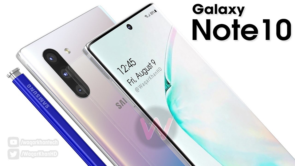 Concept Galaxy Note 10 (ảnh 1) Concept Galaxy Note 10 (ảnh 1)