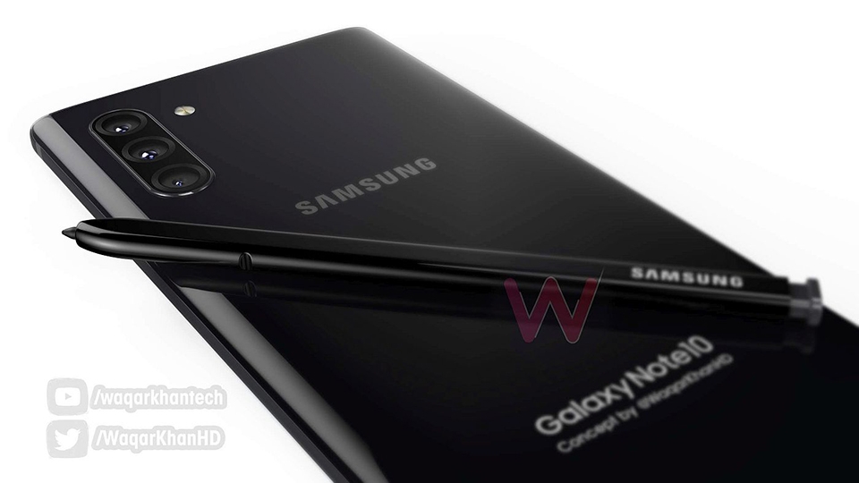 Concept Galaxy Note 10 (ảnh 2) Concept Galaxy Note 10 (ảnh 2)