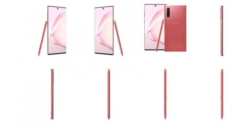 Galaxy Note 10 màu hồng (ảnh 3) Galaxy Note 10 màu hồng (ảnh 3)