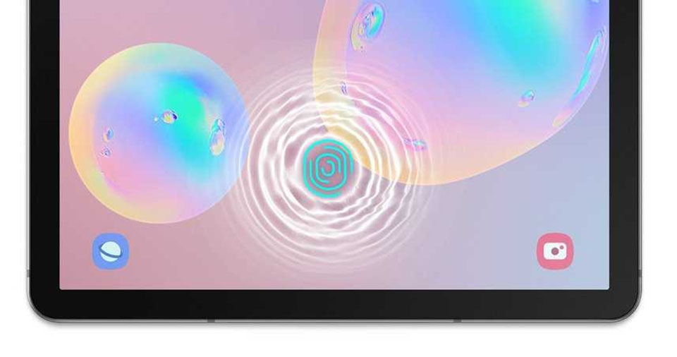 Galaxy Tab S6 sẽ có cảm biến vân tay dưới màn hình