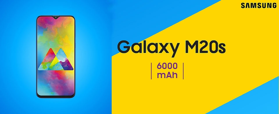 Galaxy M20s sẽ có pin 6,000 mAh Galaxy M20s sẽ có pin 6,000 mAh