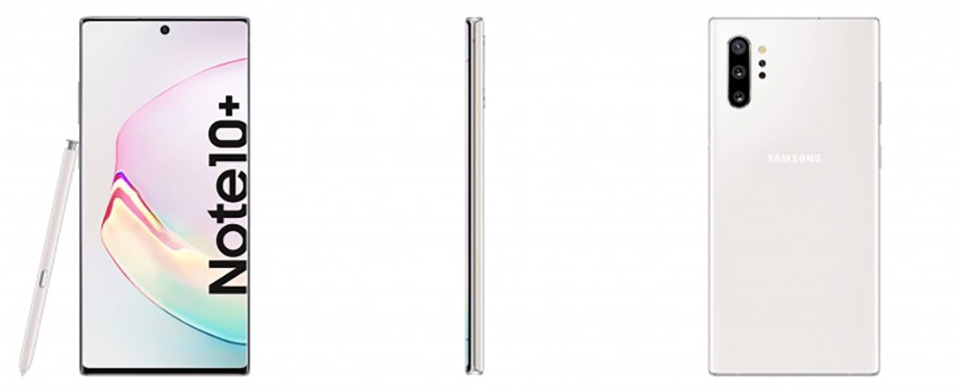 Galaxy Note 10+ màu trắng Galaxy Note 10+ màu trắng