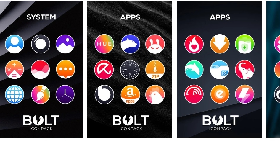 BOLT Icon Pack