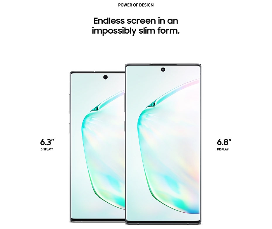 Rò rỉ loạt tính năng chính thức của Galaxy Note 10/Note 10+ 1