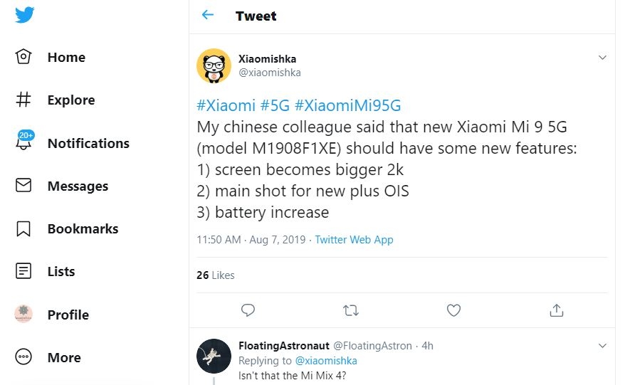Xiaomi Mi 9
