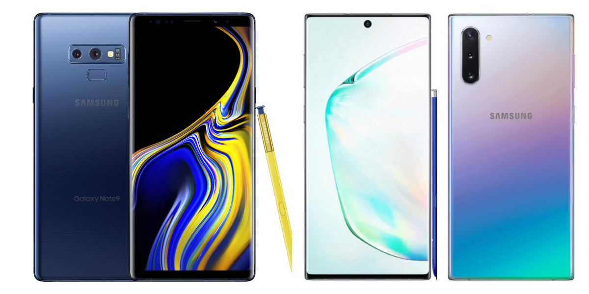So sánh Galaxy Note 10+ và Note 9