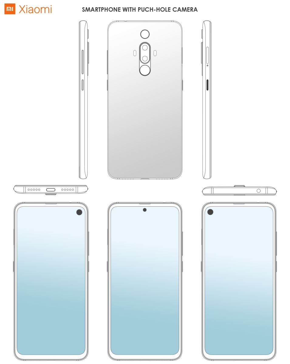 Xiaomi được cấp bằng sáng chế về smartphone màn hình đục lỗ (ảnh 1)