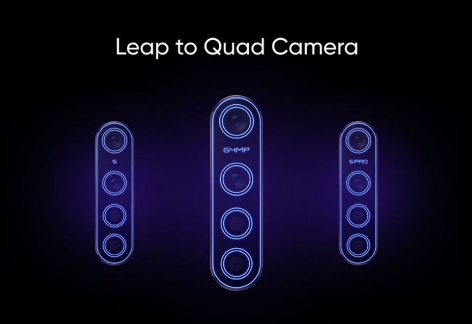 Realme đang làm việc trên 3 smartphone có 4 camera sau (ảnh 1)