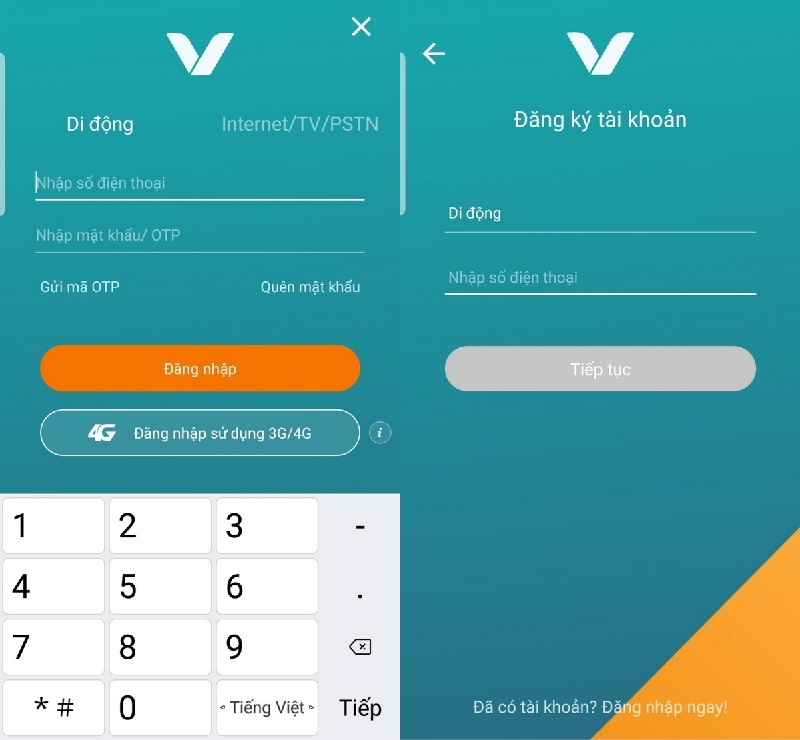 Nhận data từ Viettel++