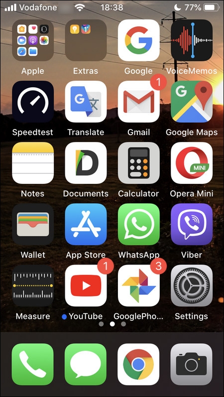 phòng to icon iPhone