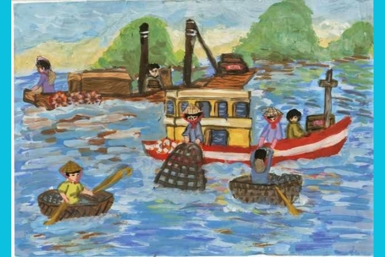 Vẽ tranh biển đảo đẹp nhất (11)