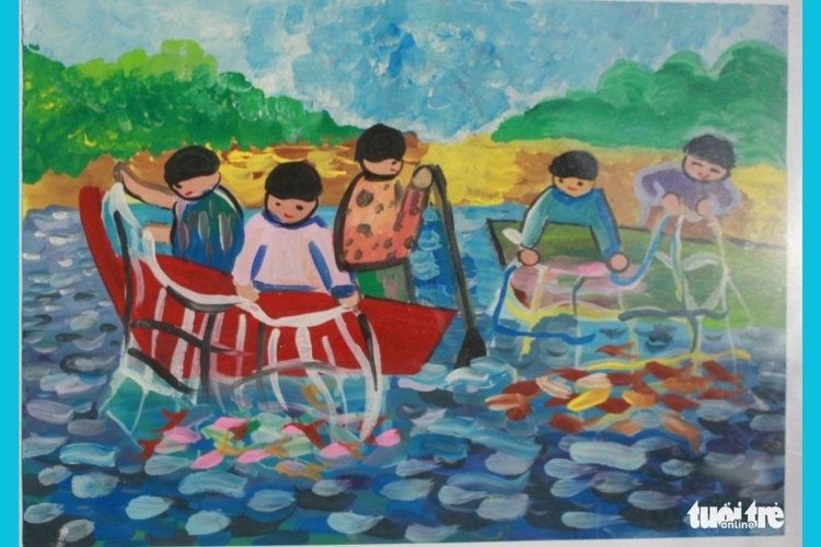 Vẽ tranh biển đảo đẹp nhất (20)