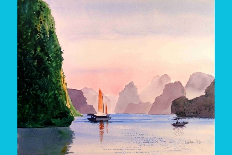 Vẽ tranh biển đảo đẹp nhất (26)