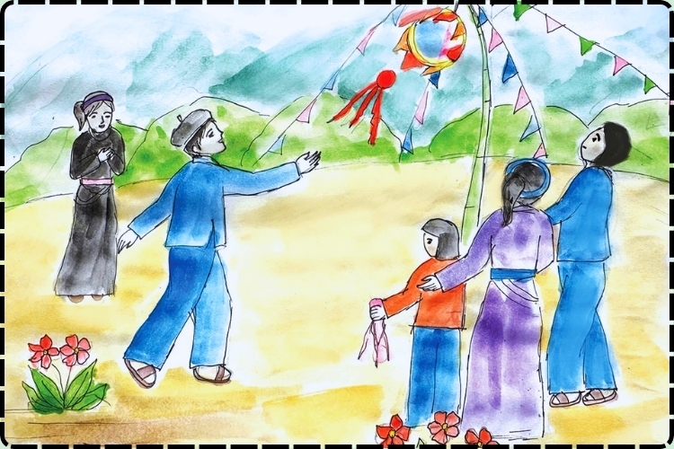 Vẽ tranh lễ hội (20)