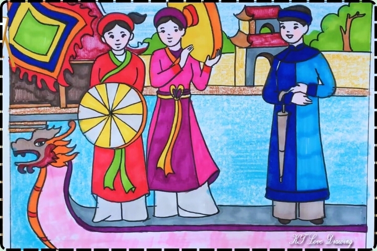 Vẽ tranh lễ hội (21)