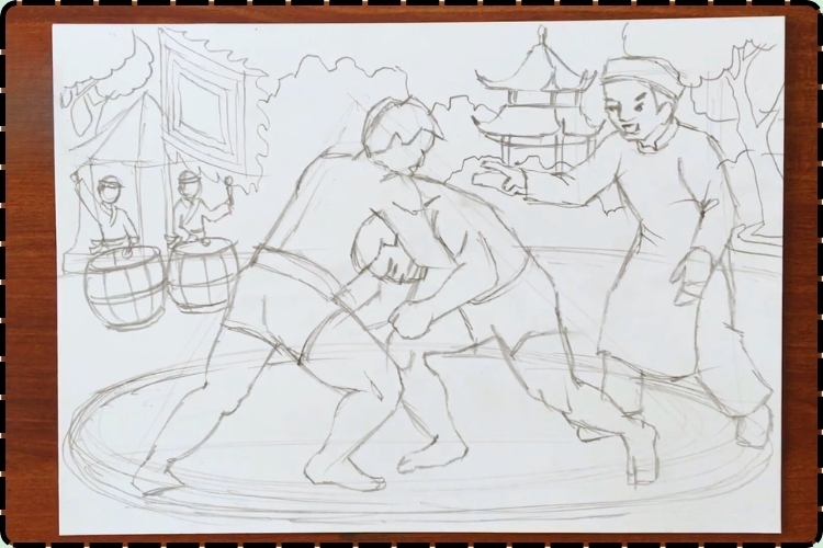 Vẽ tranh lễ hội (27)