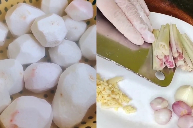 Vịt om sấu khoai sọ (7)