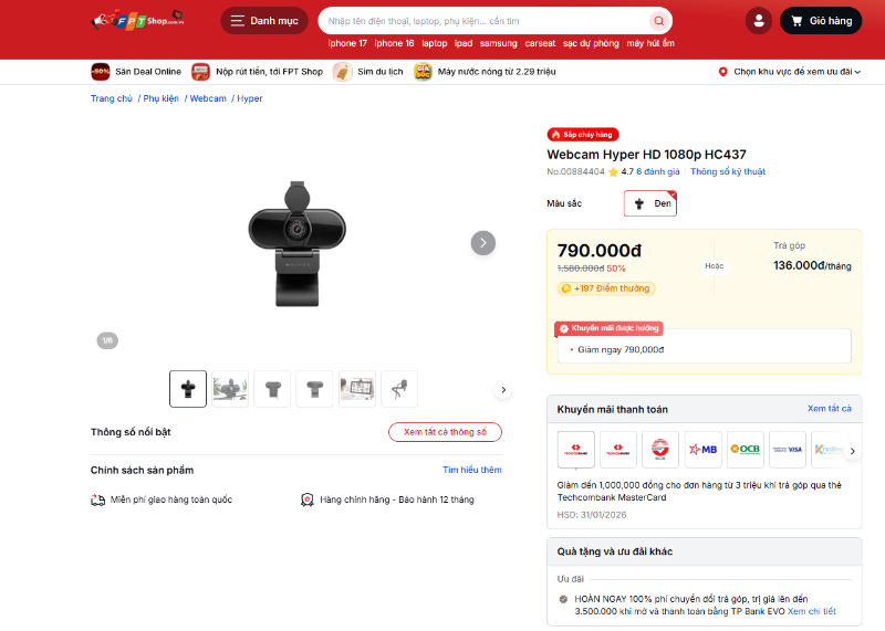 Webcam Hyper - hình 6