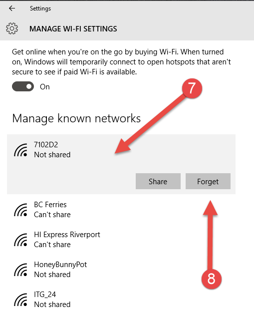 Xóa WiFi đã lưu trên Windows 10 1.png