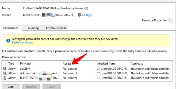You Need Permission to Perform This Action Win 10 - ảnh 17
