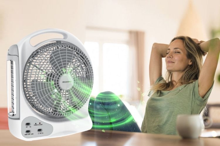 Ắc quy quạt sạc điện lâu chai