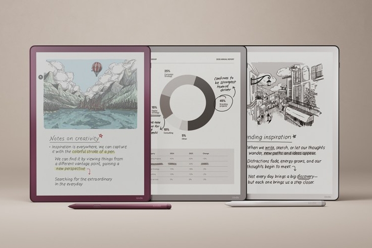 Amazon ra mắt Kindle Scribe mới, có cả phiên bản màn hình màu