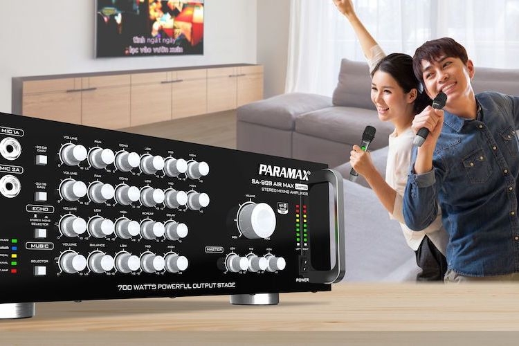 amply có tiếng hú