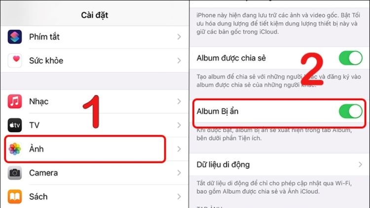 Cách ẩn ảnh trên iOS và Android (ảnh 3)