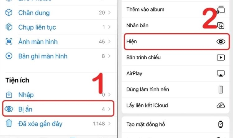 Cách ẩn ảnh trên iOS và Android (ảnh 8)