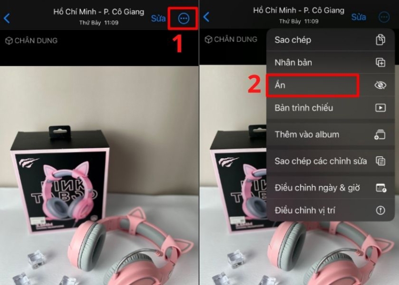 ẩn ảnh trên iPhone - hình 2
