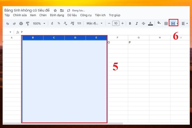 Ẩn cột trong Google Sheet ảnh 13