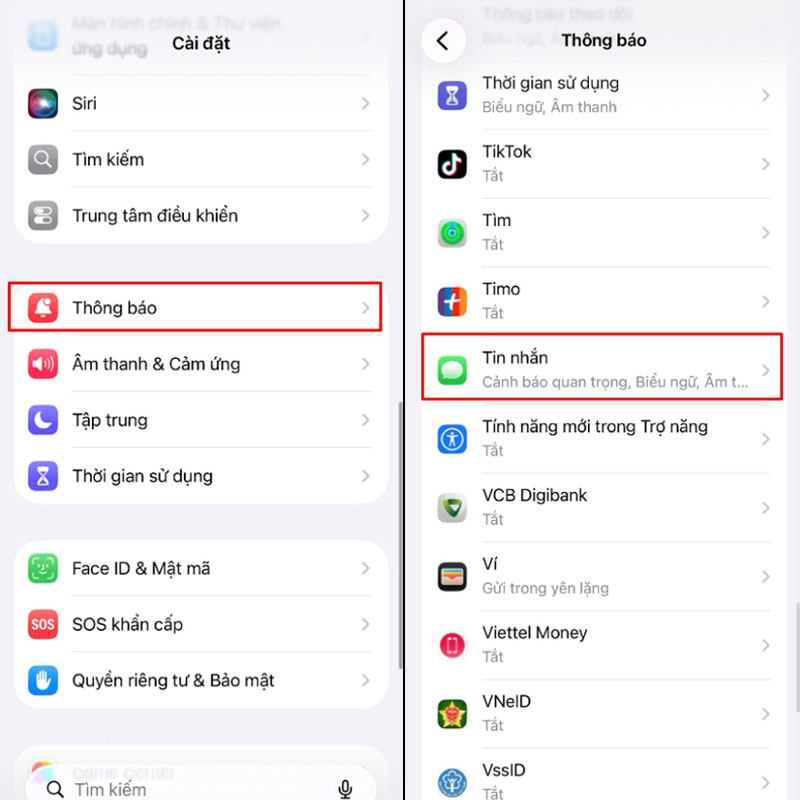 Ẩn nội dung tin nhắn trên iPhone - hình 3