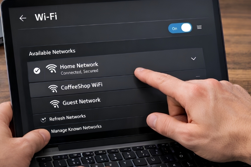 ẩn sóng wifi 5