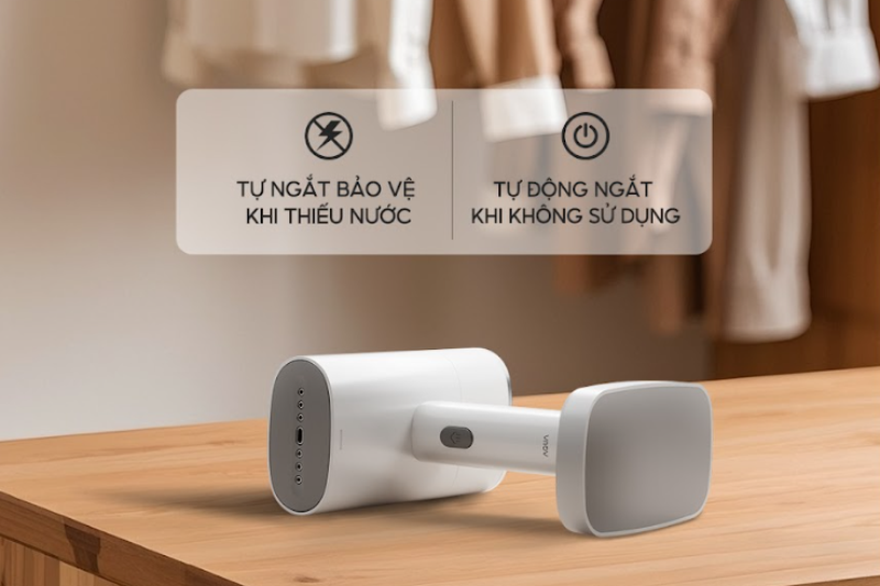 Bàn ủi hơi nước cầm tay AQUA AQS-W2598(W) - hình 7