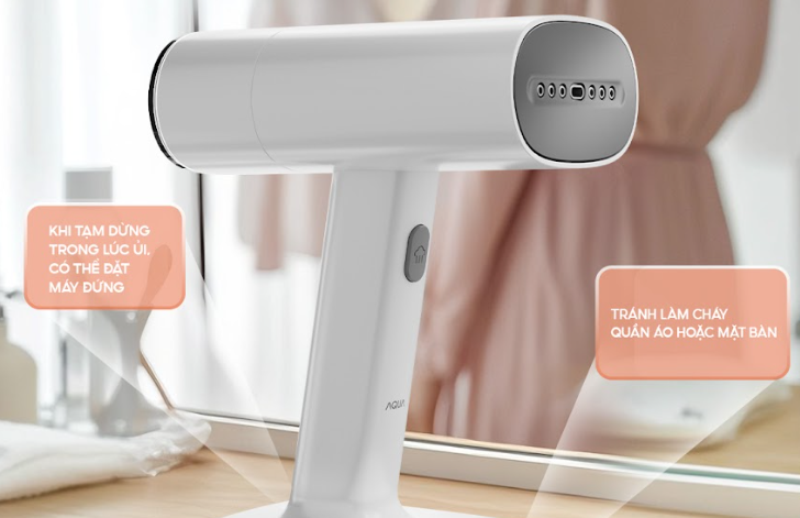 Bàn ủi hơi nước cầm tay AQUA AQS-W2598(W) - hình 4