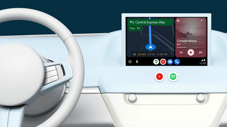 Android Auto sẽ sớm bổ sung các widget trên màn hình chính - hình 1