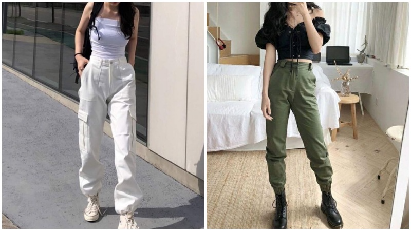 Áo croptop mặc với quần gì? (hình 5)