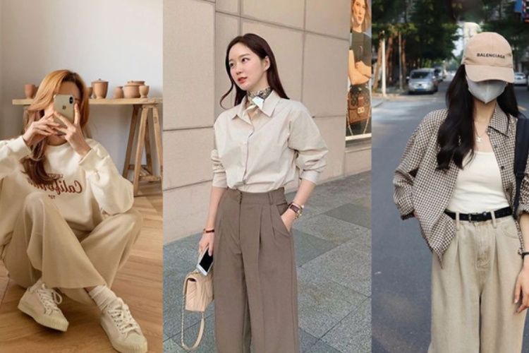 Áo màu be phối với quần màu gì 9