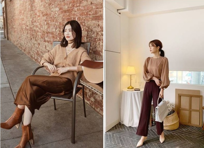 Áo màu be phối với quần màu gì 6