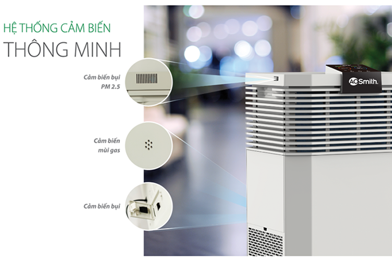 Máy lọc không khí A.O.Smith KJ420F-B01 (hình 7)