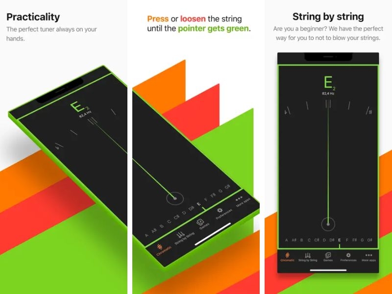 App chỉnh dây đàn guitar - Cifra Club Tuner