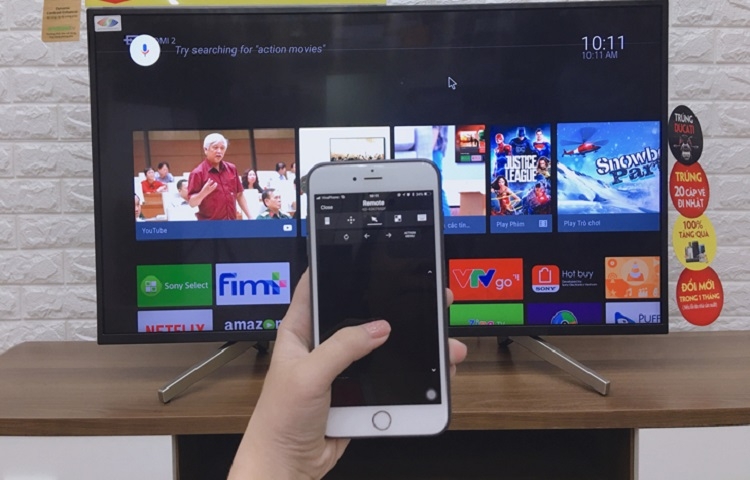 App điều khiển tivi Sony bằng điện thoại (H&igrave;nh 1)
