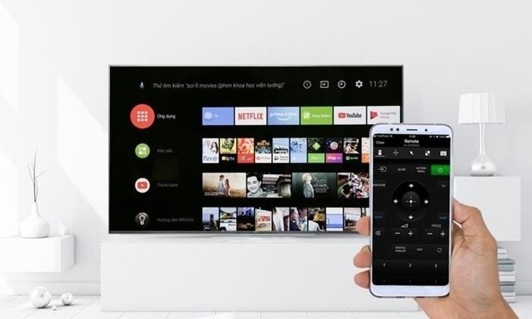 App điều khiển tivi Sony bằng điện thoại (H&igrave;nh 7)