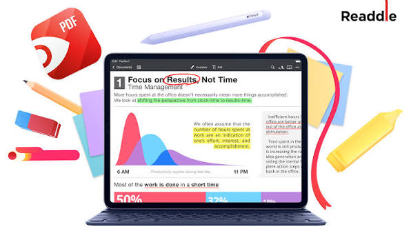 App ghi chú cho sinh viên trên iPad 3